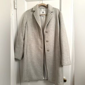 Aritzia Babaton Atalier Coat in Gray